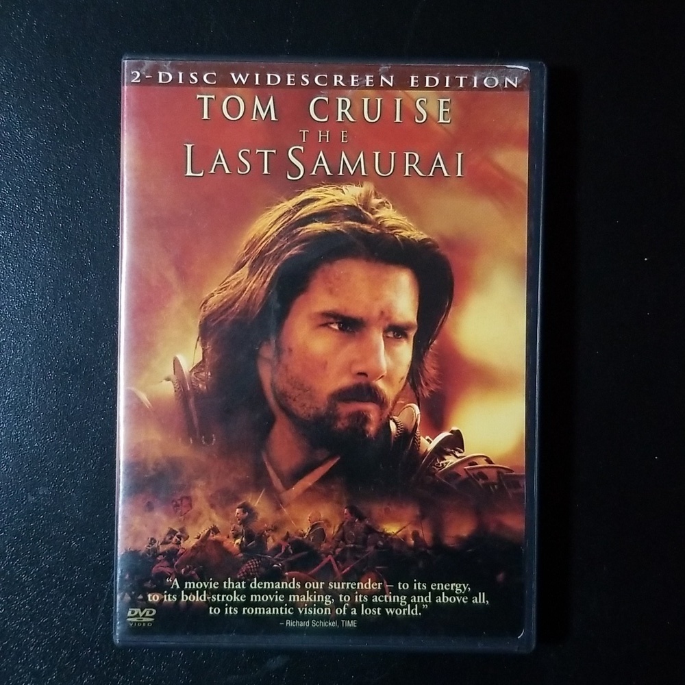 4/$20 The Last Samurai 2 Disc Widescreen Edition DVD